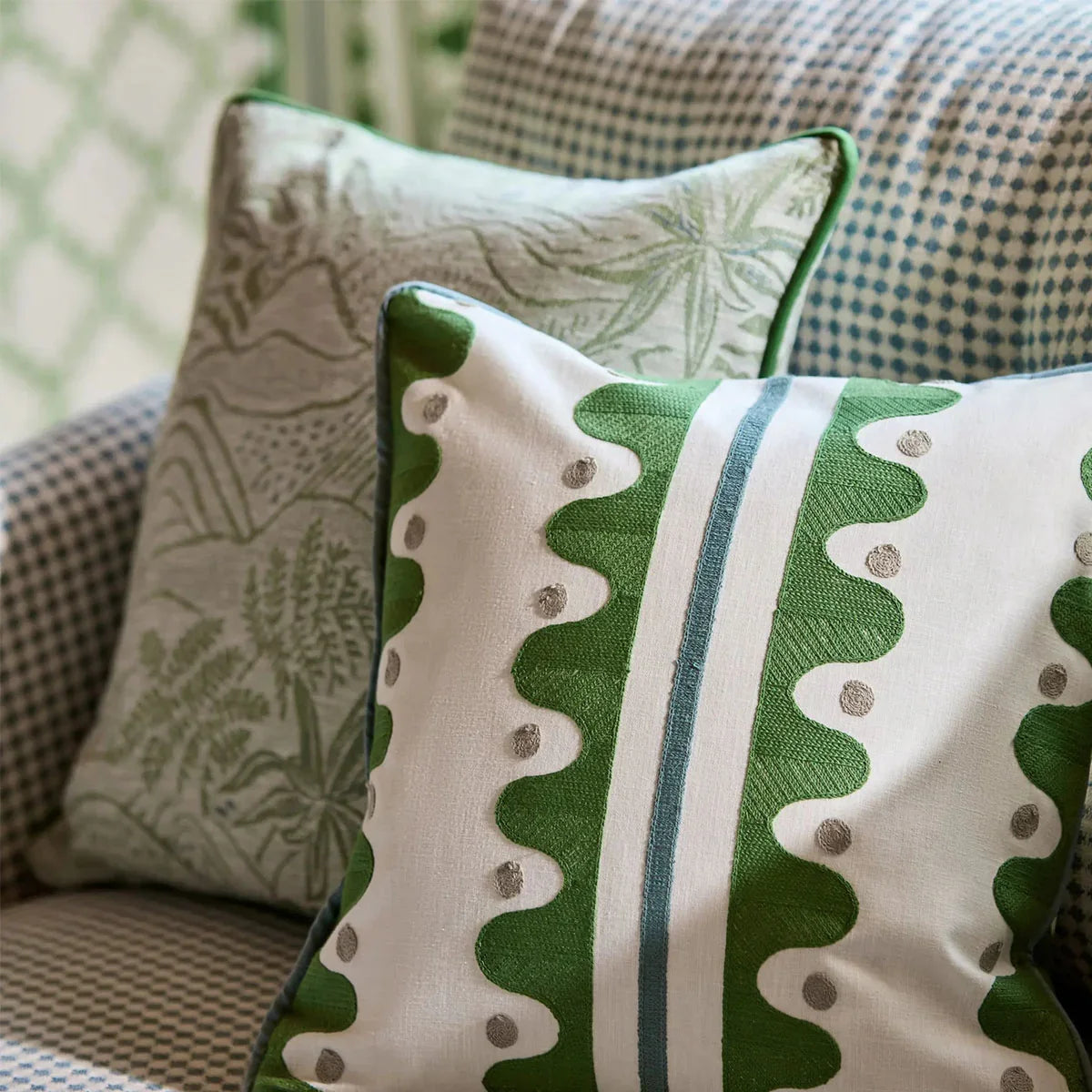 Falling Foss Weave Fabric - Scion