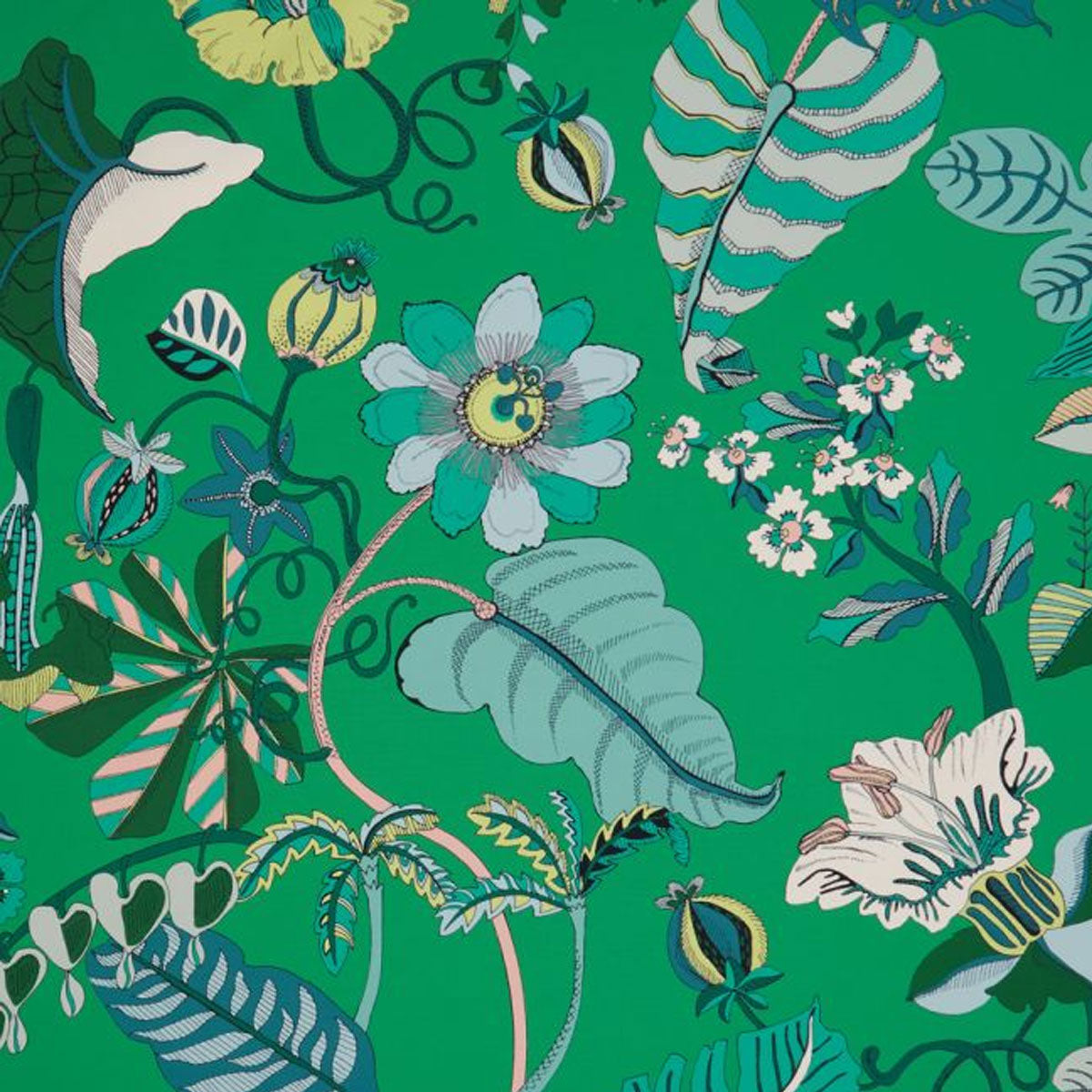 Fantasia Jungle Outdoor Fabric - Liberty