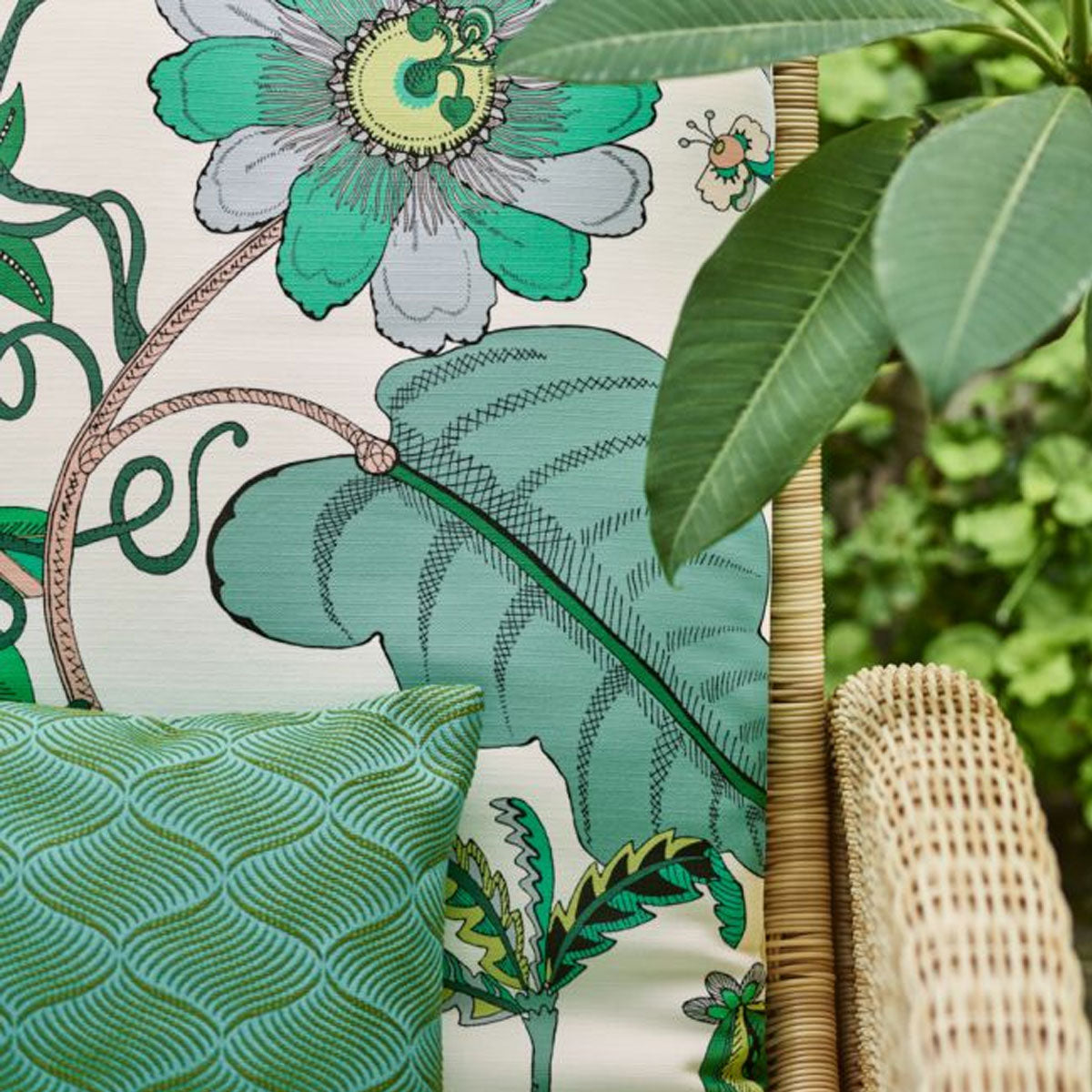 Fantasia Jungle Outdoor Fabric - Liberty