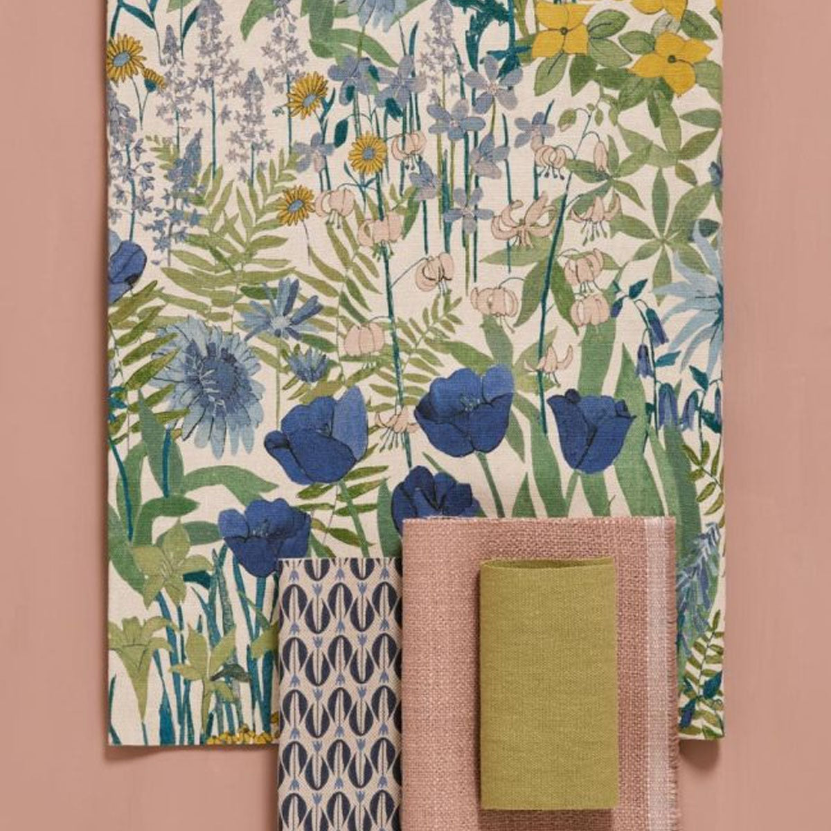 Faria Flowers Fabric - Liberty