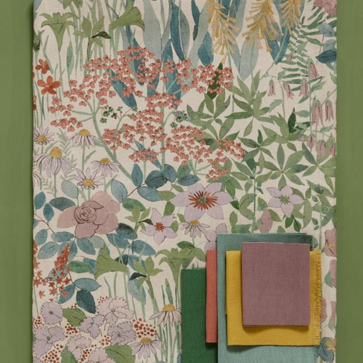 Faria Flowers Fabric - Liberty