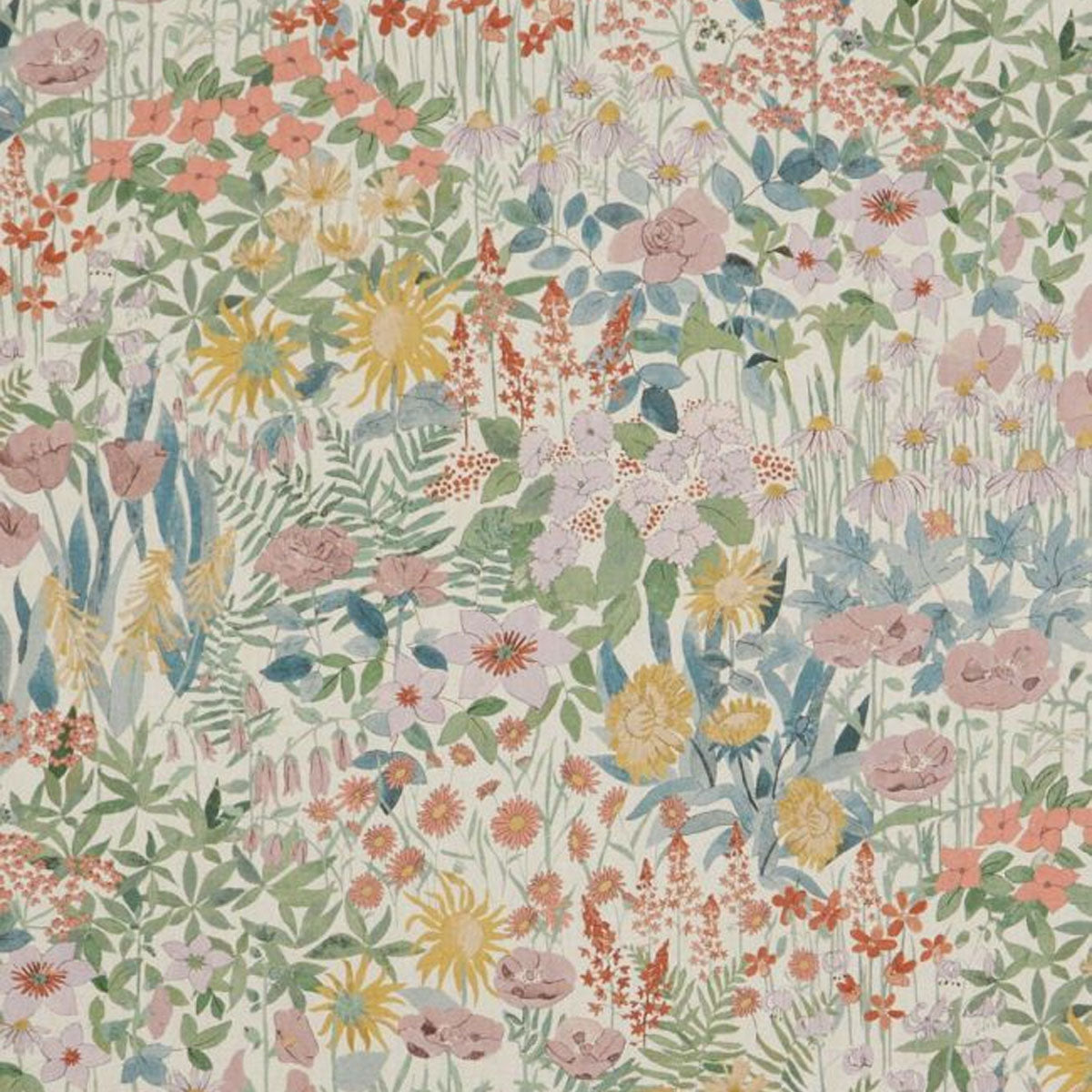 Faria Flowers Fabric - Liberty