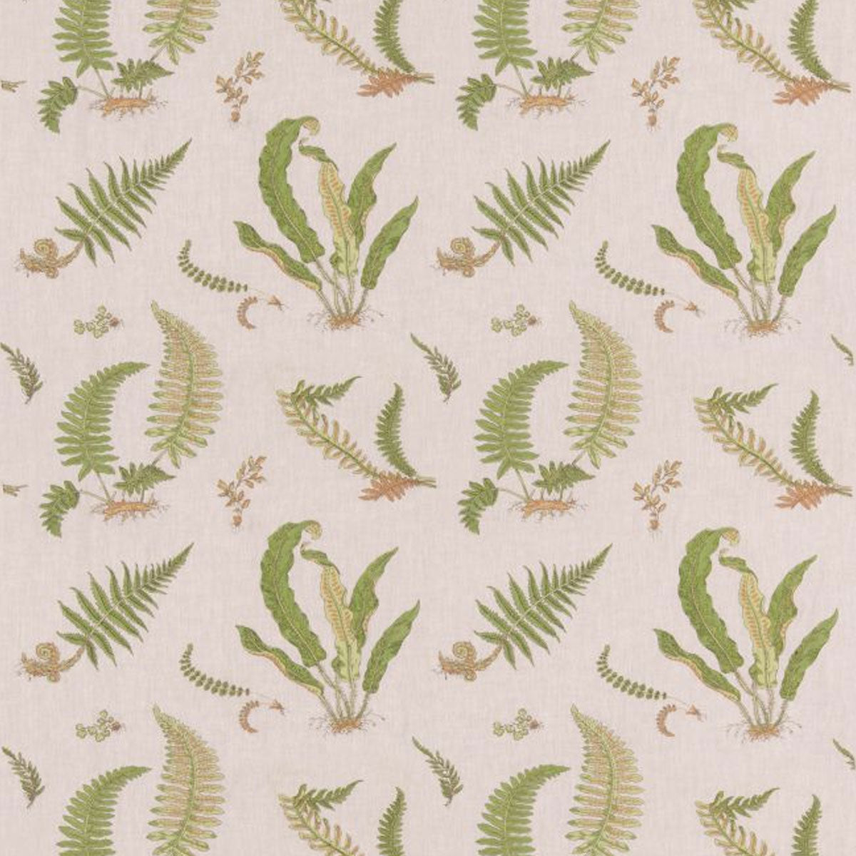 GP&amp;J Baker Ferns Embroidery Fabric