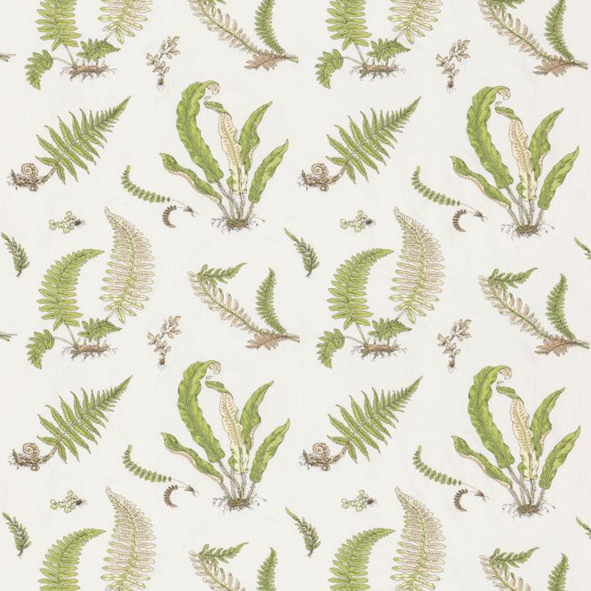 GP&amp;J Baker Ferns Embroidery Fabric