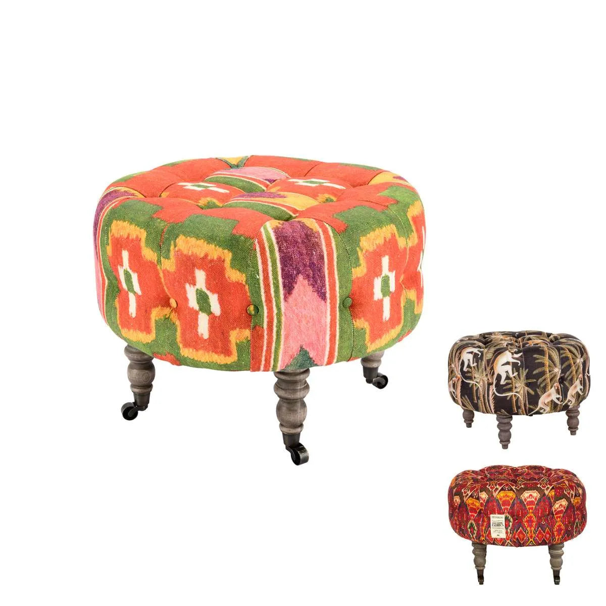 Fez Tufted Stool - Mind The Gap