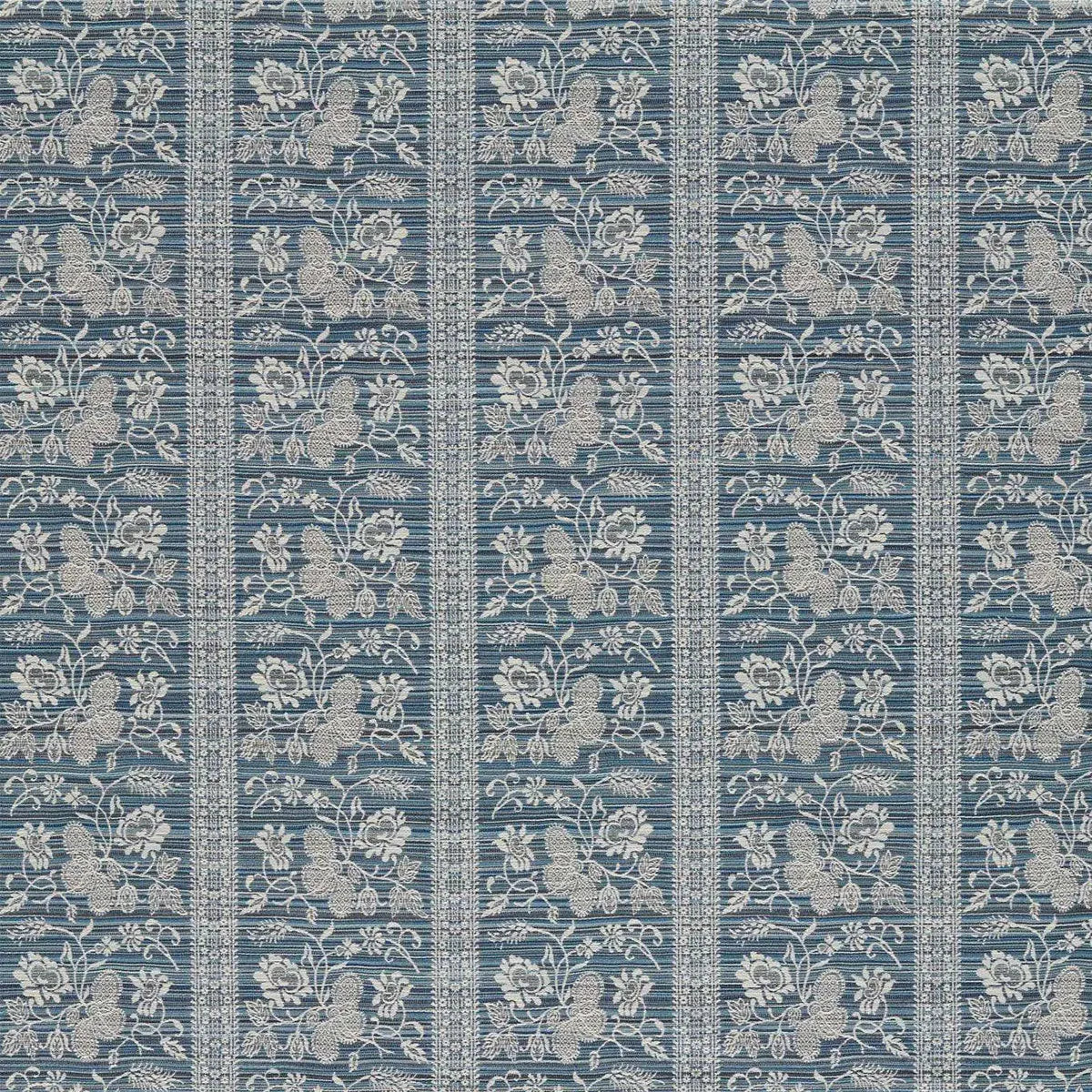 Filigree Bellagio Stripe Indoor Outdoor Fabric - Zoffany X Michael S. Smith