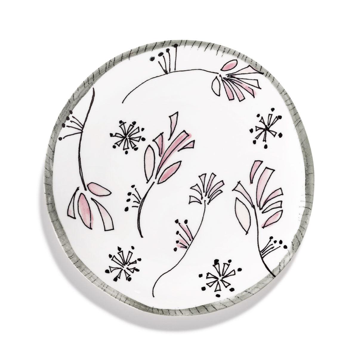 Marni X Serax Fiore Rosa Starter Plate 24cm