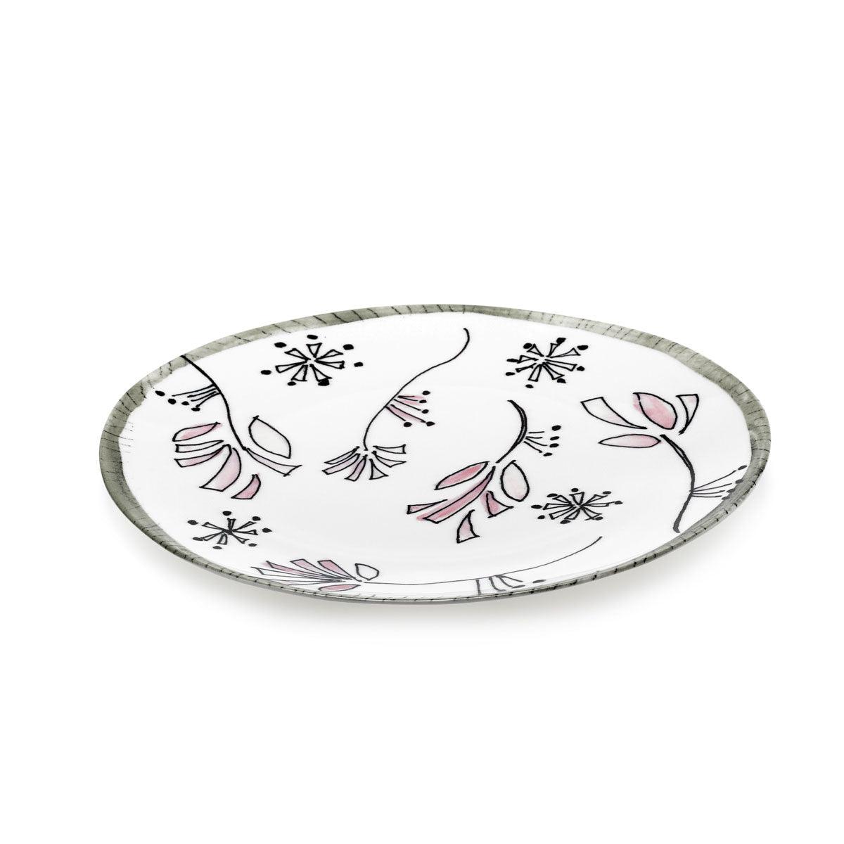 Marni X Serax Fiore Rosa Starter Plate 24cm