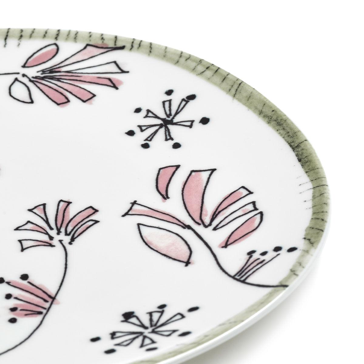 Marni X Serax Fiore Rosa Starter Plate 24cm