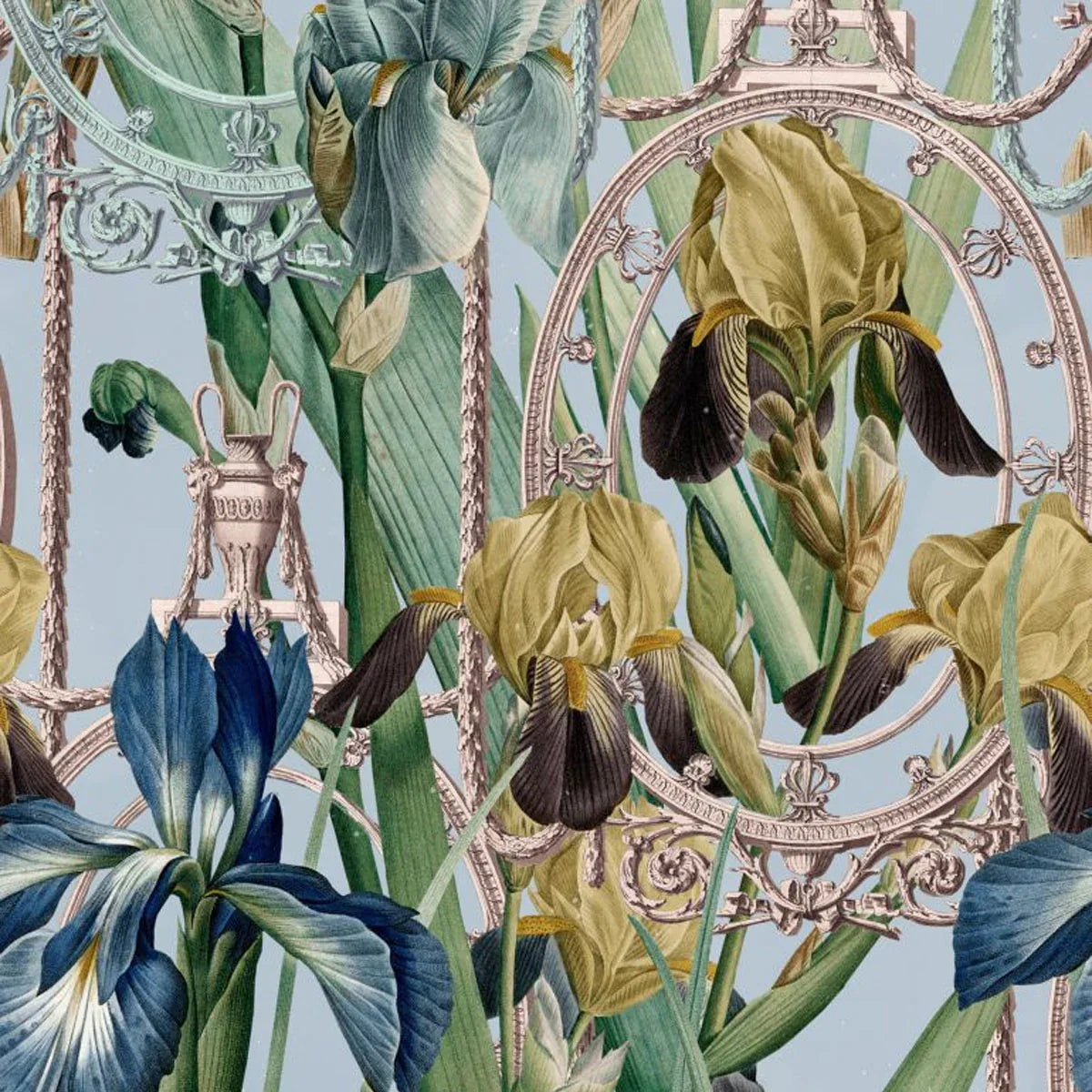 Fleurs D'Iris Wallpaper - Mind The Gap