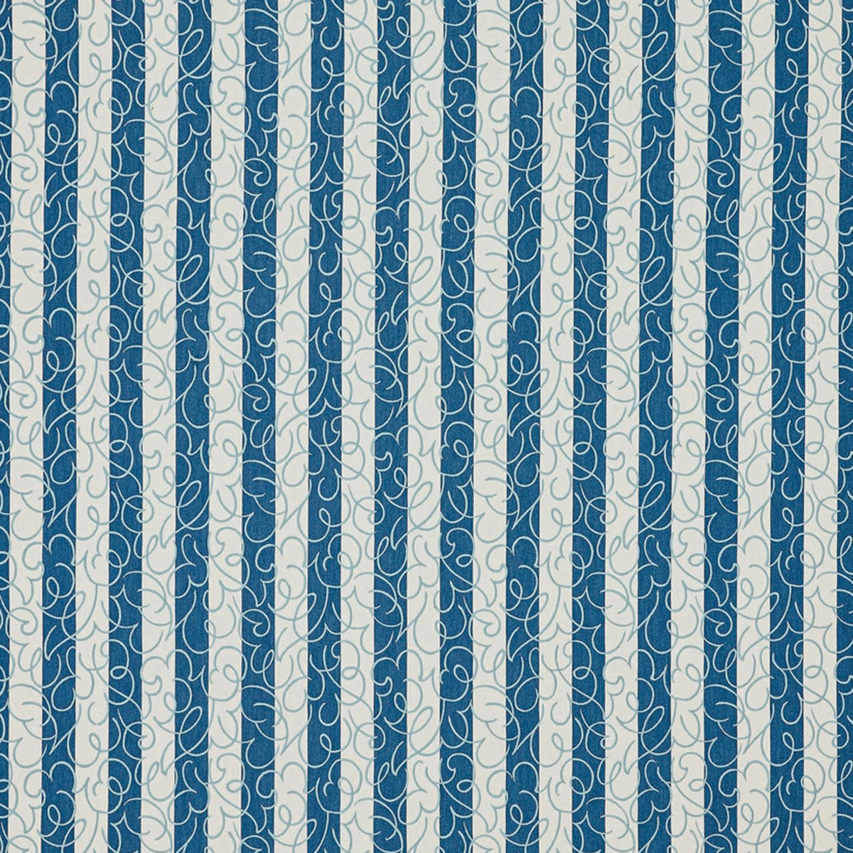 Scion Flo Stripe fabric – Denim (1)