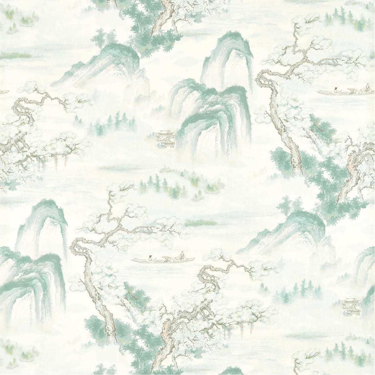 Zoffany -  Floating Mountains Wallpaper