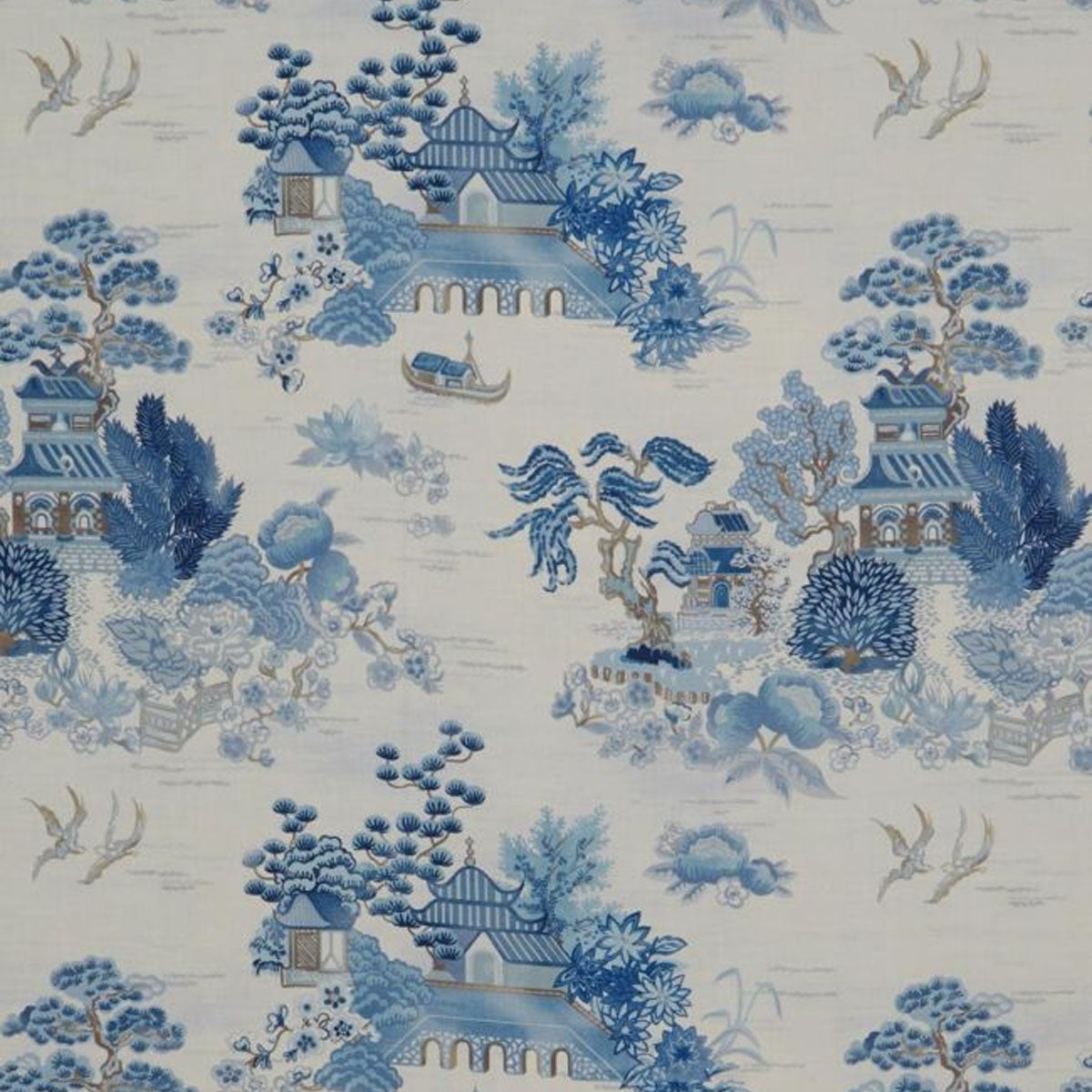 Floating Pavilion Fabric - Liberty