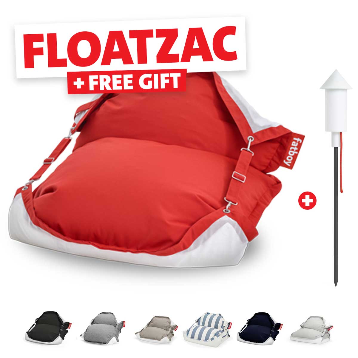 Original Floatzac + Free Racket La Surprise - Fatboy