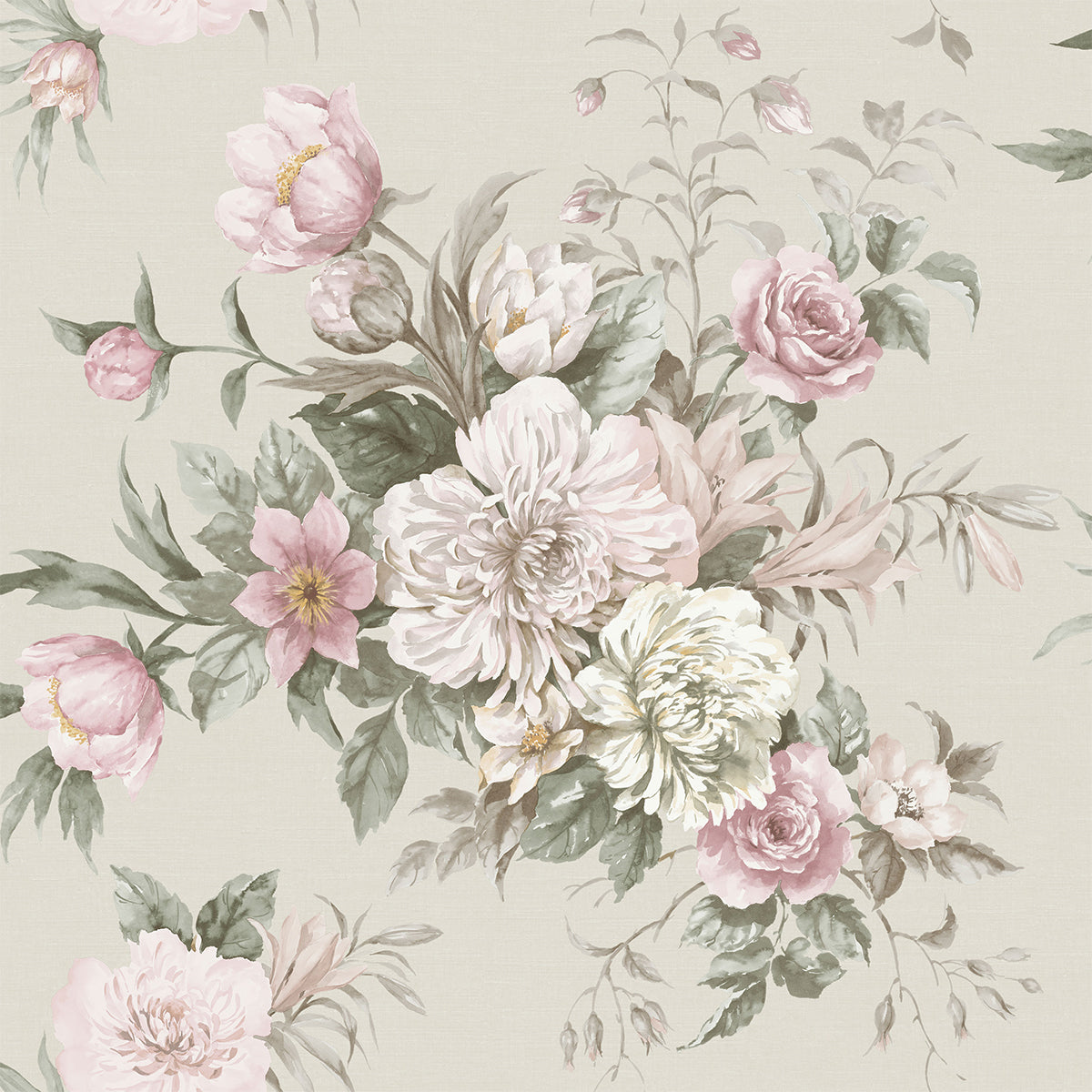 Borastapeter Floral Charm Wallpaper