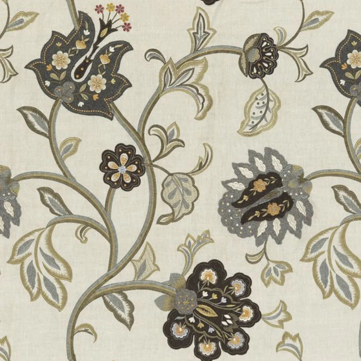 Floral Fantasy Fabric - Mulberry Home