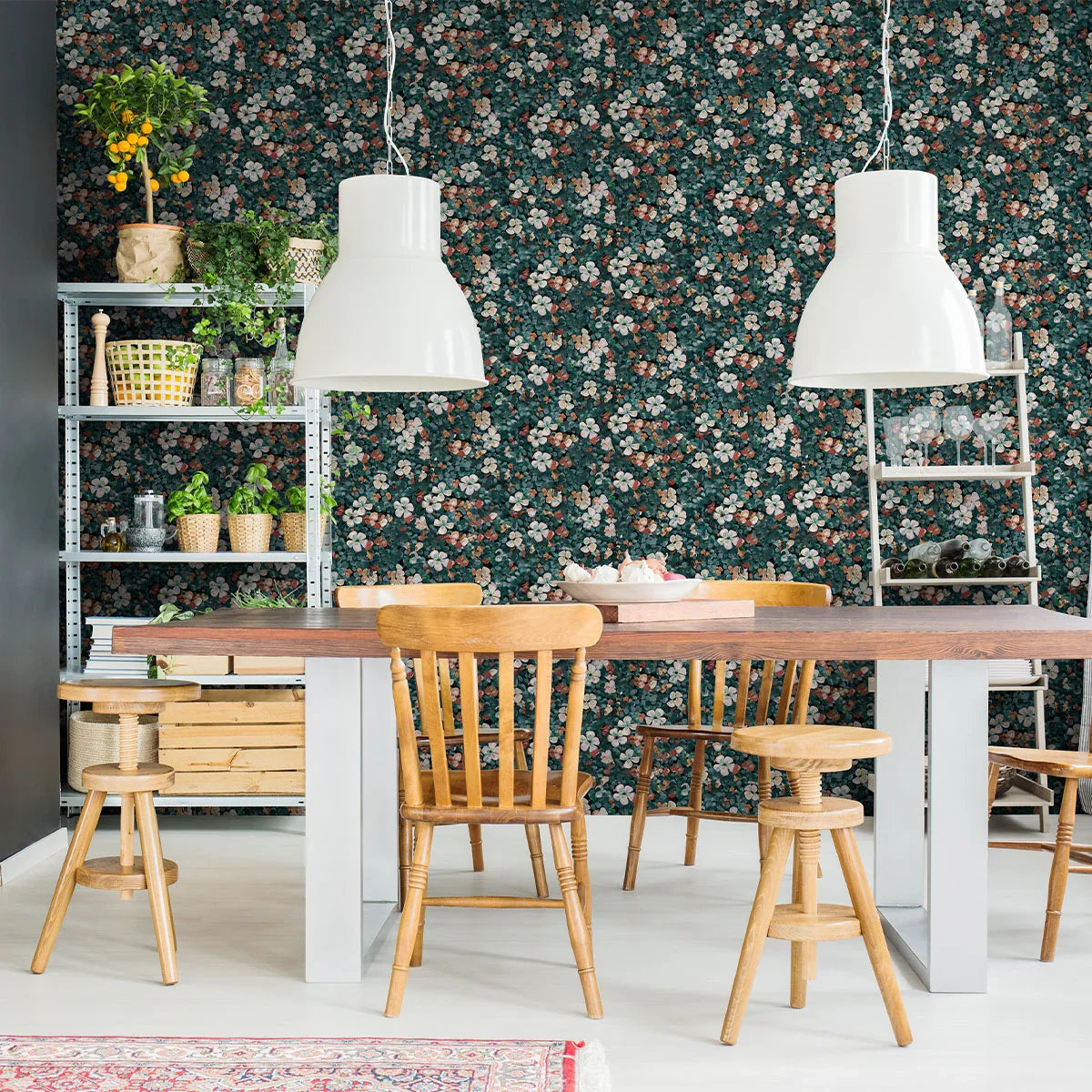 Floral Tapestry Wallpaper - Coordonne