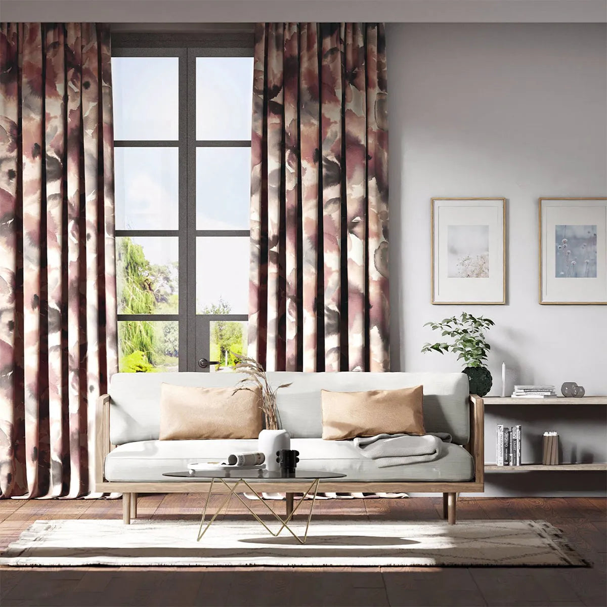 Flores Fabric - Harlequin