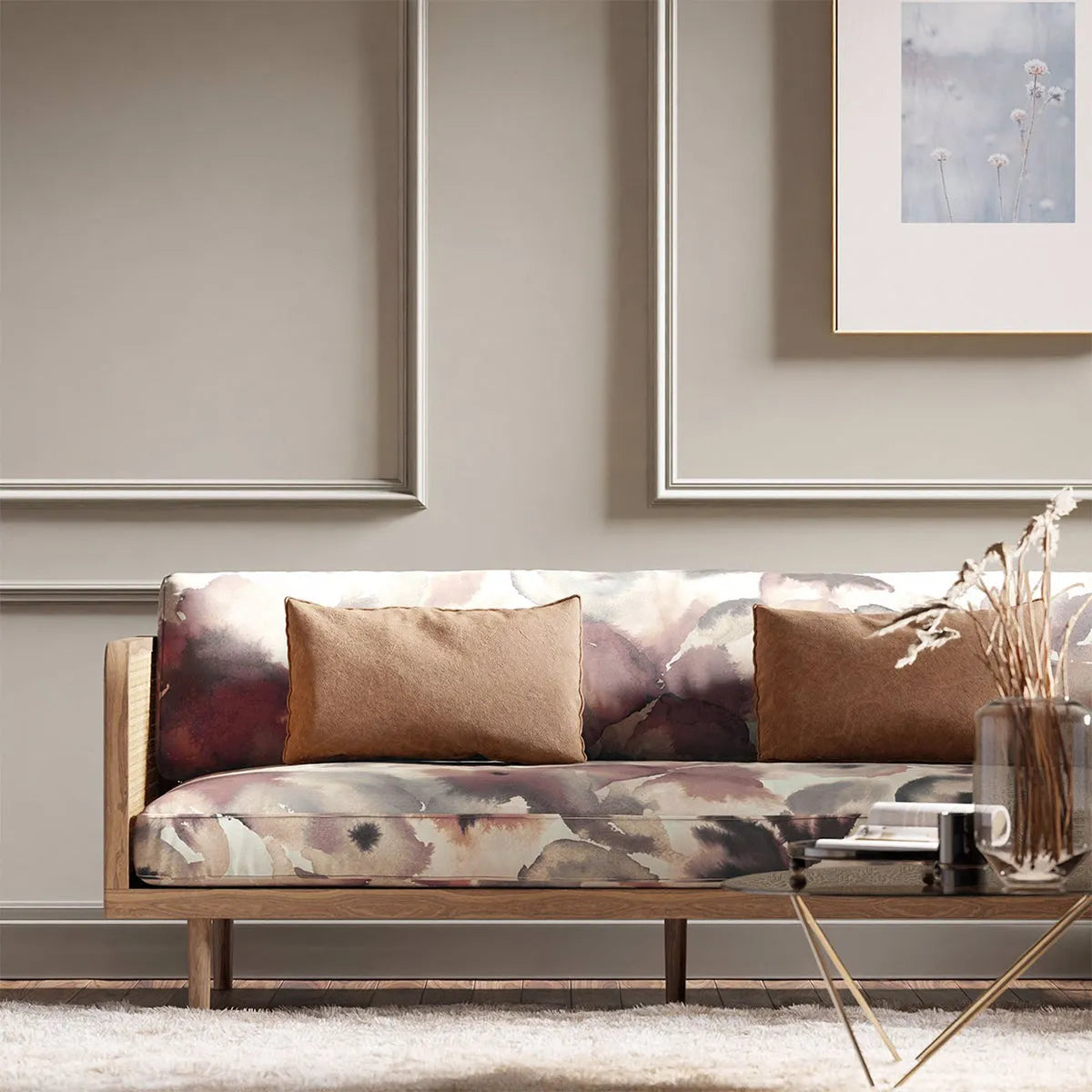 Flores Fabric - Harlequin