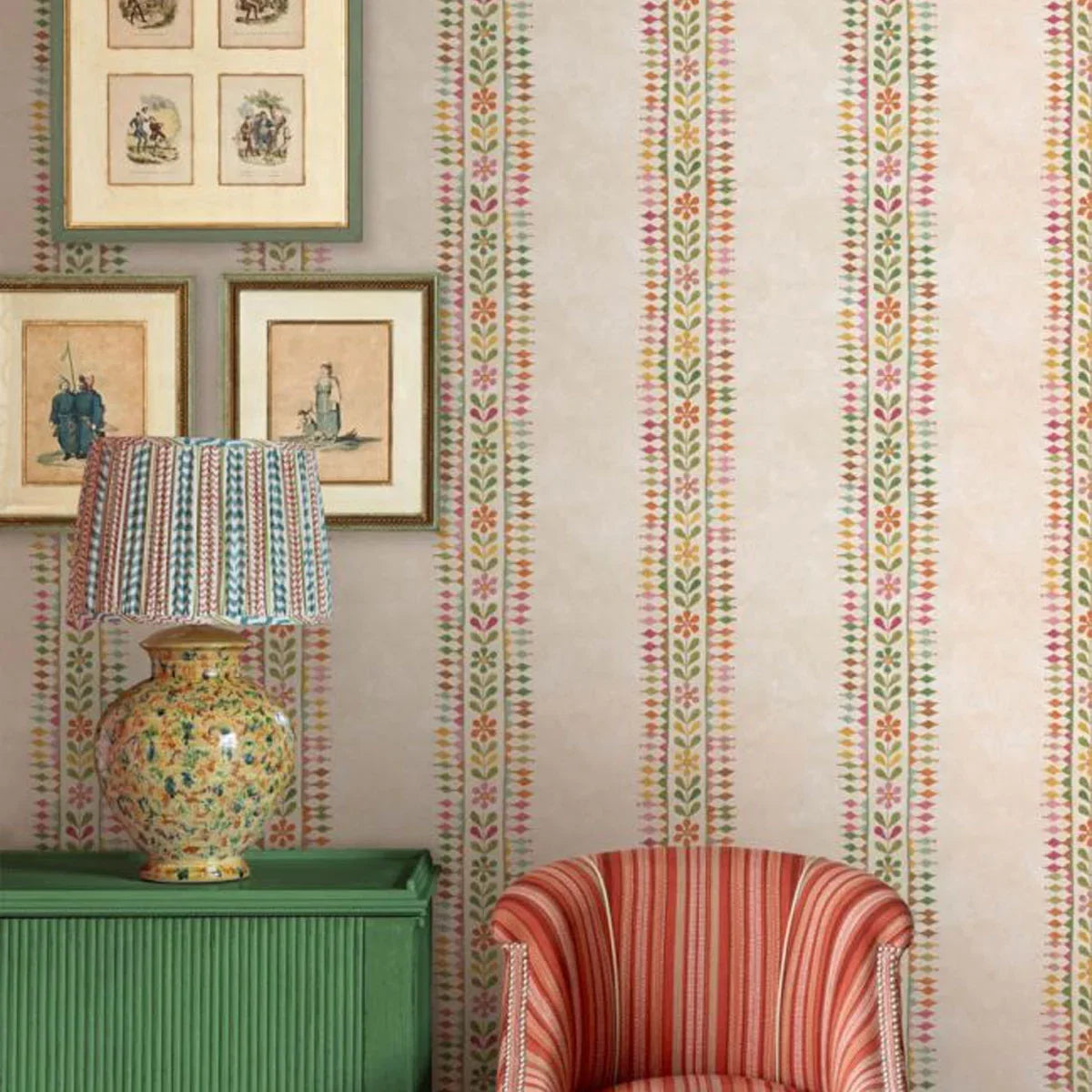 Flower Pot Wallpaper - GP&J Baker X Kit Kemp