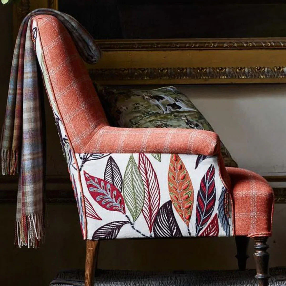 Forest Leaves Fabric - Mulberry Home