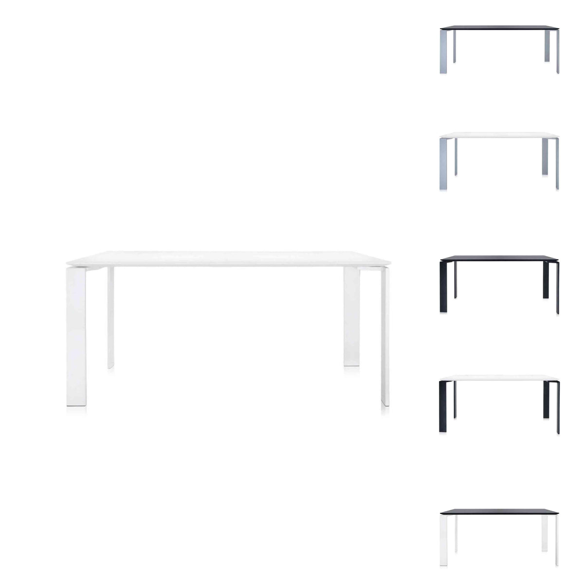 Four Rectangular Table - Kartell