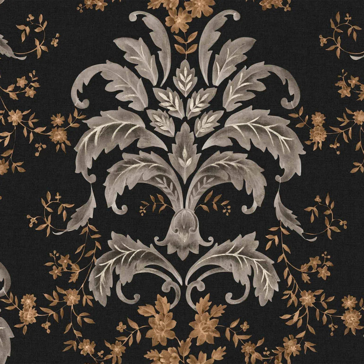 French Damask Wallpaper - Coordonne