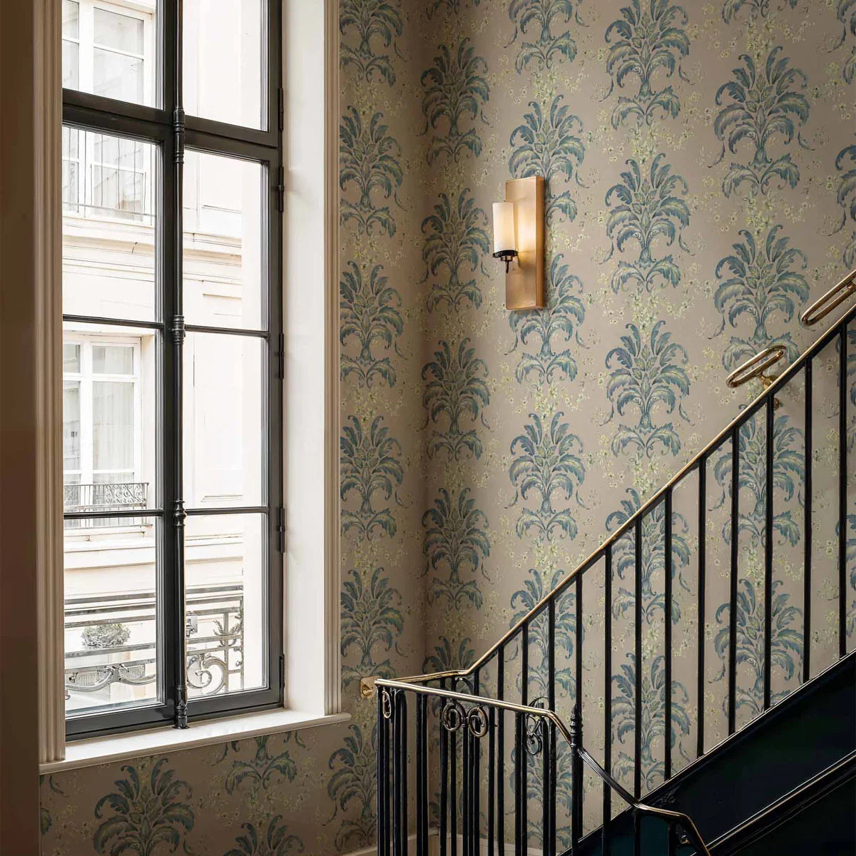 French Damask Wallpaper - Coordonne