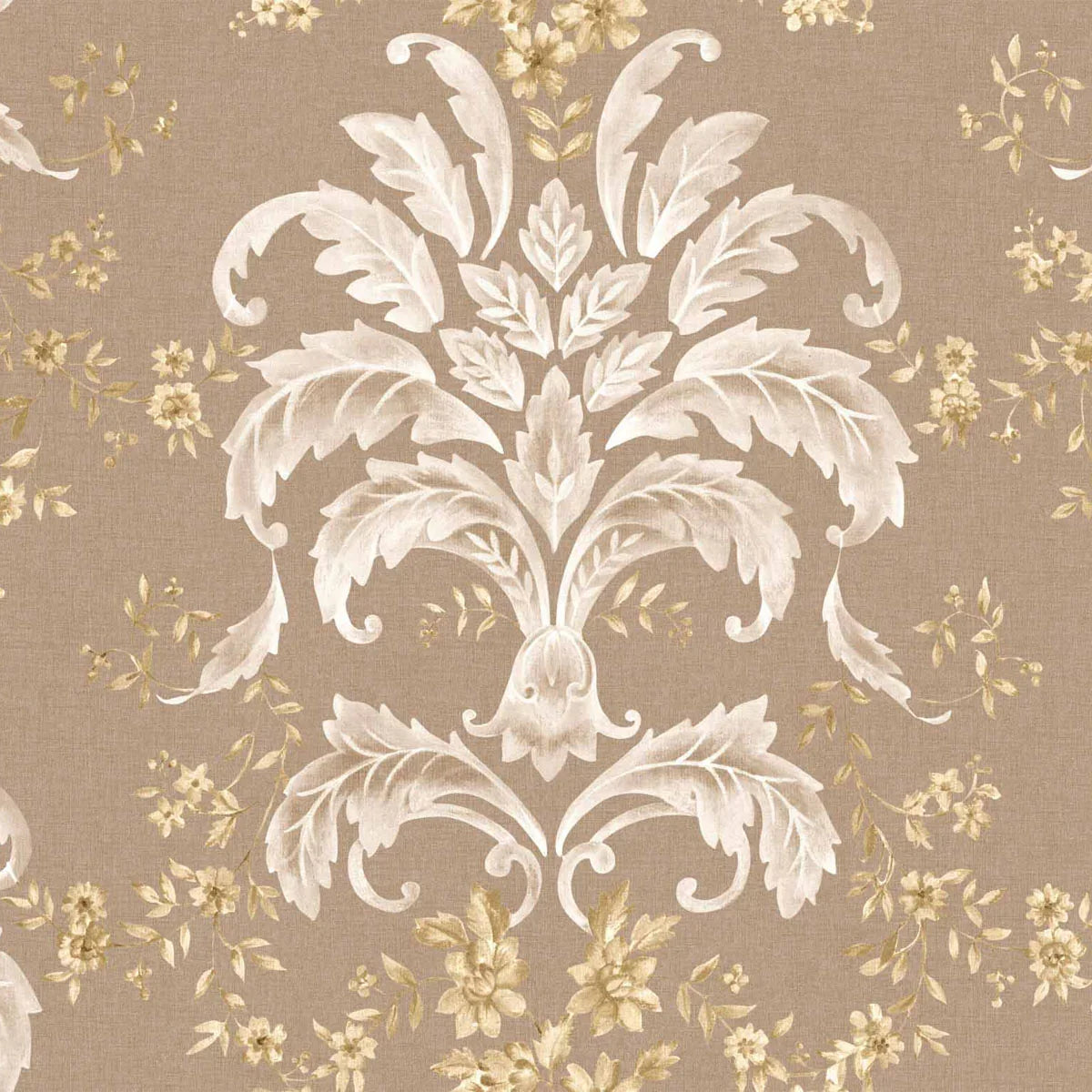 French Damask Wallpaper - Coordonne