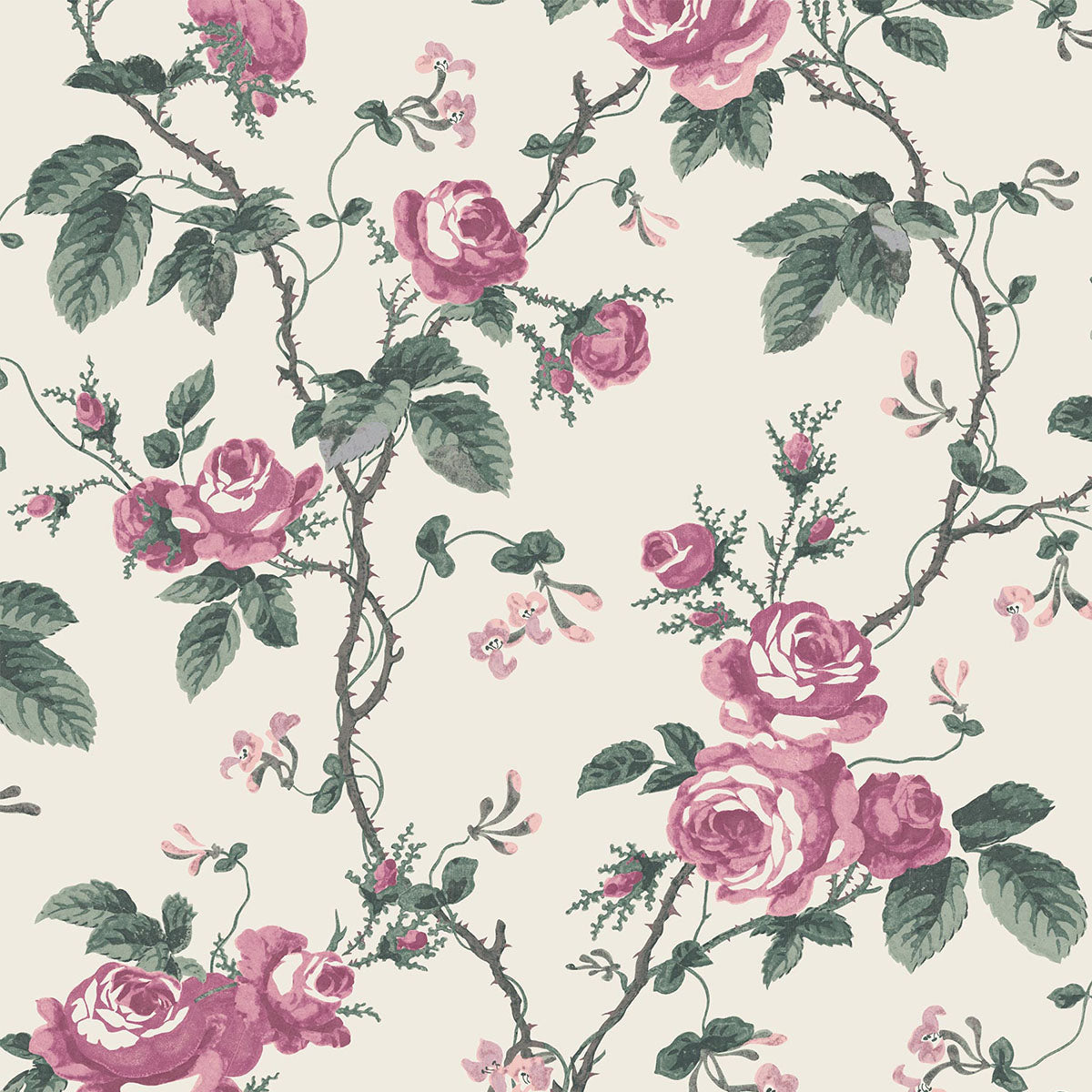 French Roses Wallpaper - Borastapeter