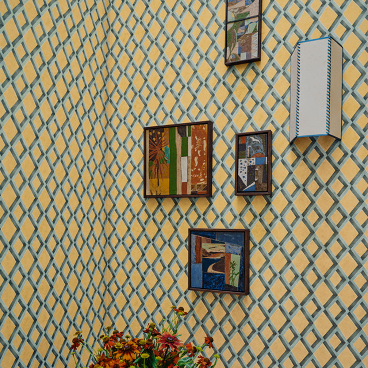 Fresco Trellis Wallpaper - Cole & Son