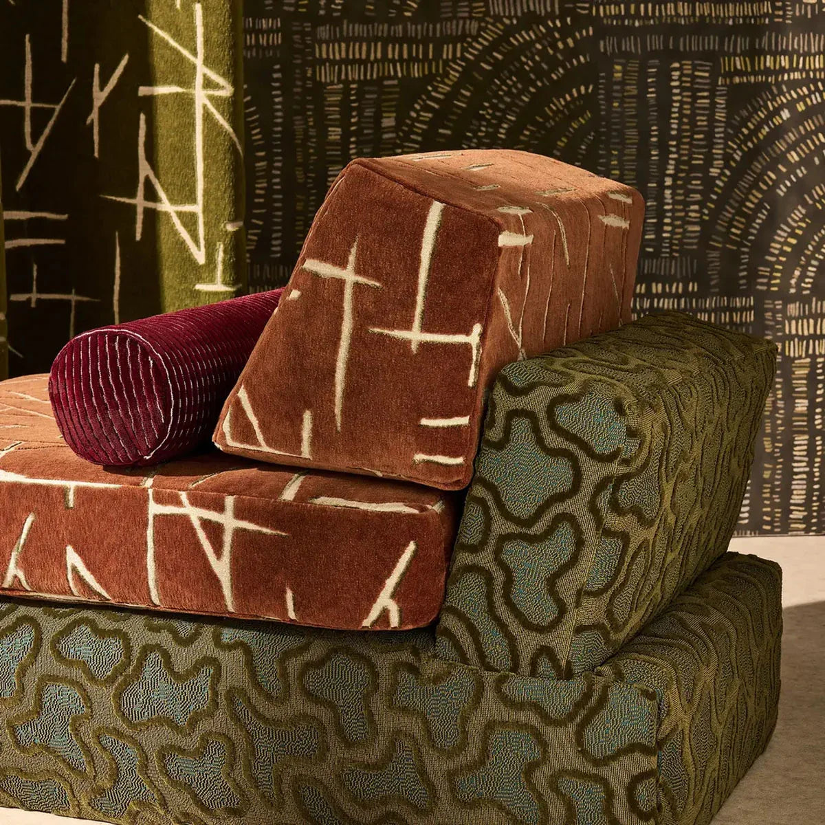 Frescoes Wallpaper Wide Width - Harlequin