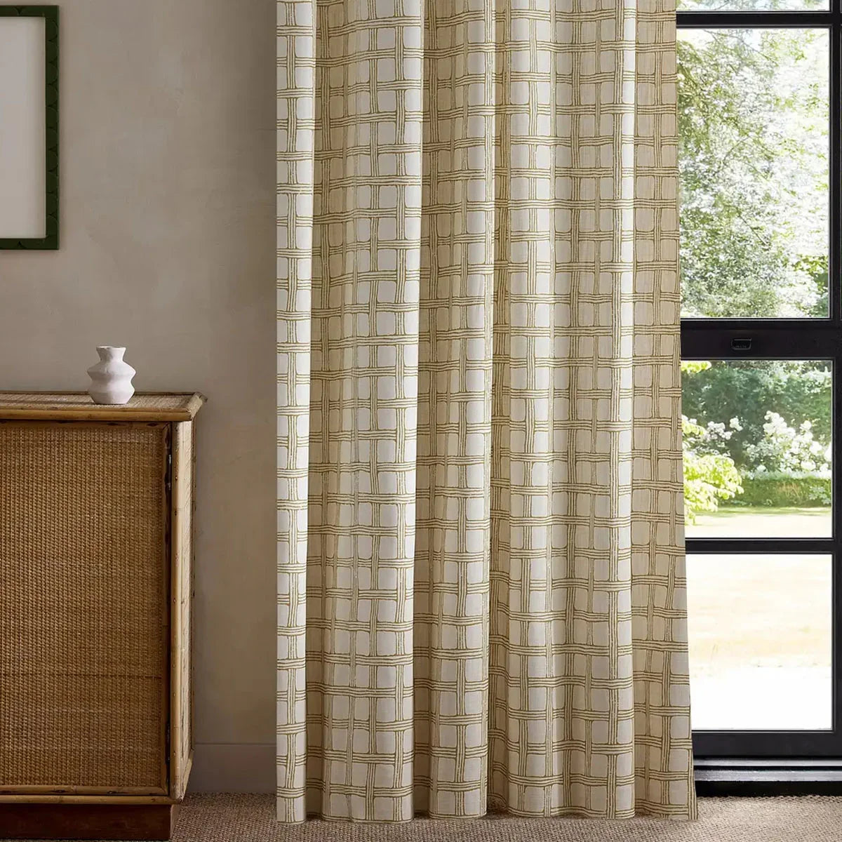 Fretwork Print Fabric - Scion