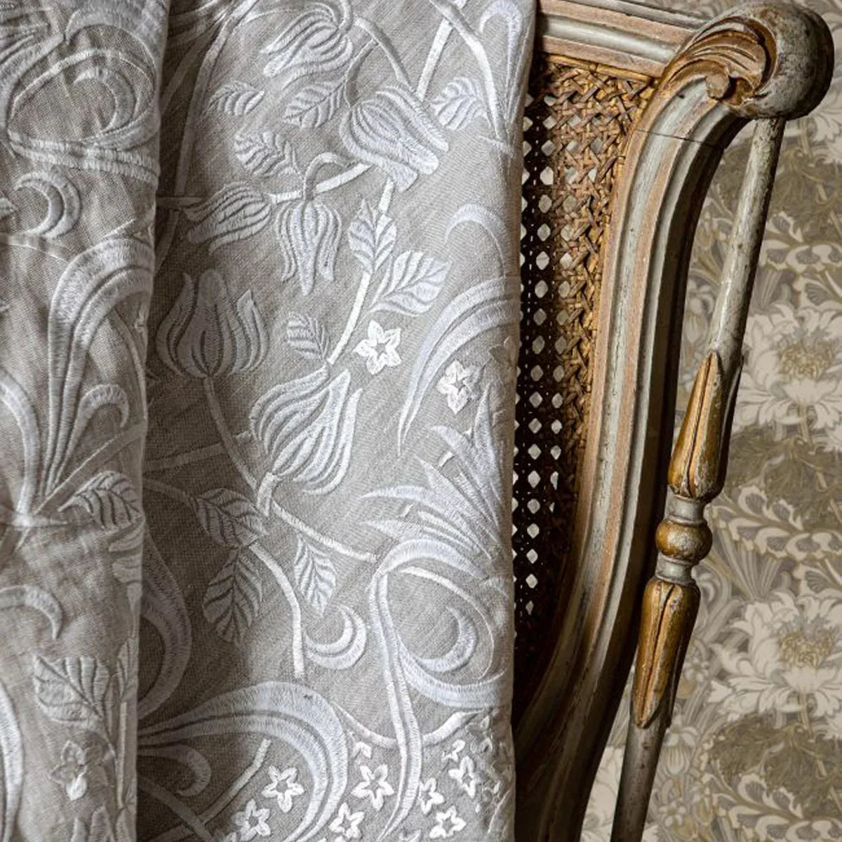Fritillerie Embroidery Fabric - GP&J Baker