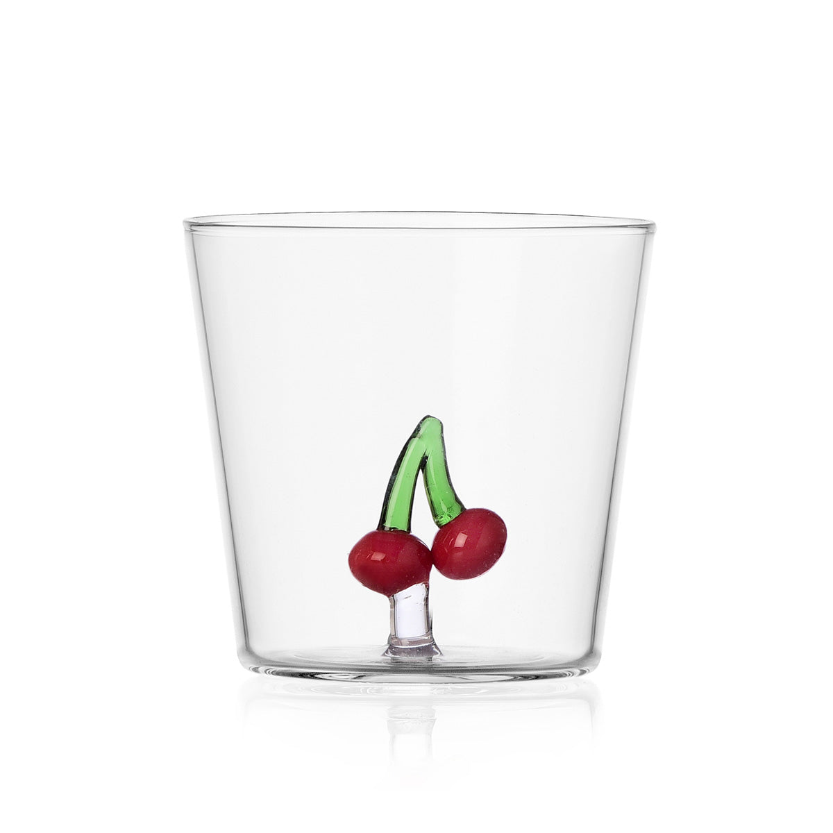 Fruits &amp; Flowers Glass Tumbler 8cm - Ichendorf