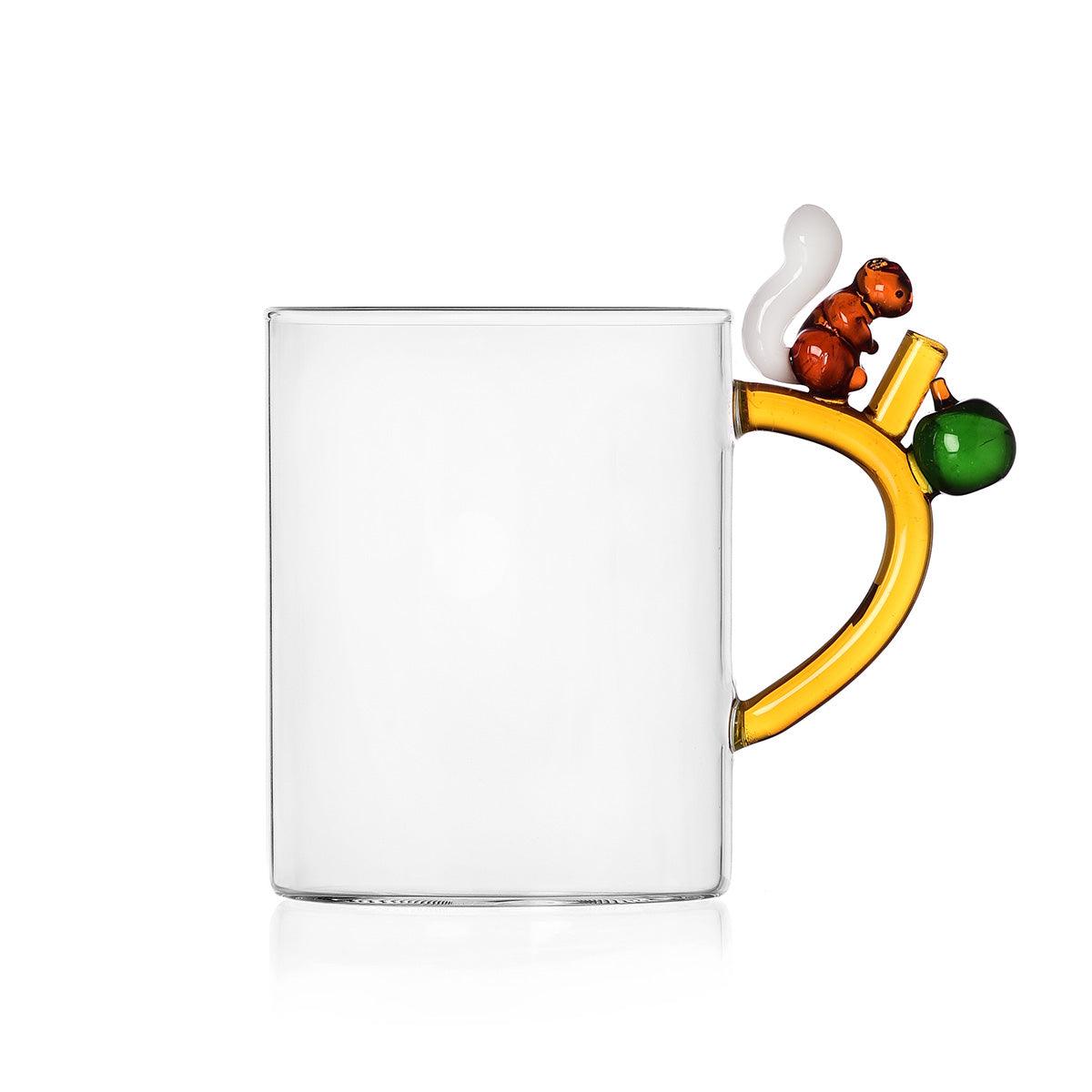 Fruit &amp; Flowers Glass Mug - Ichendorf