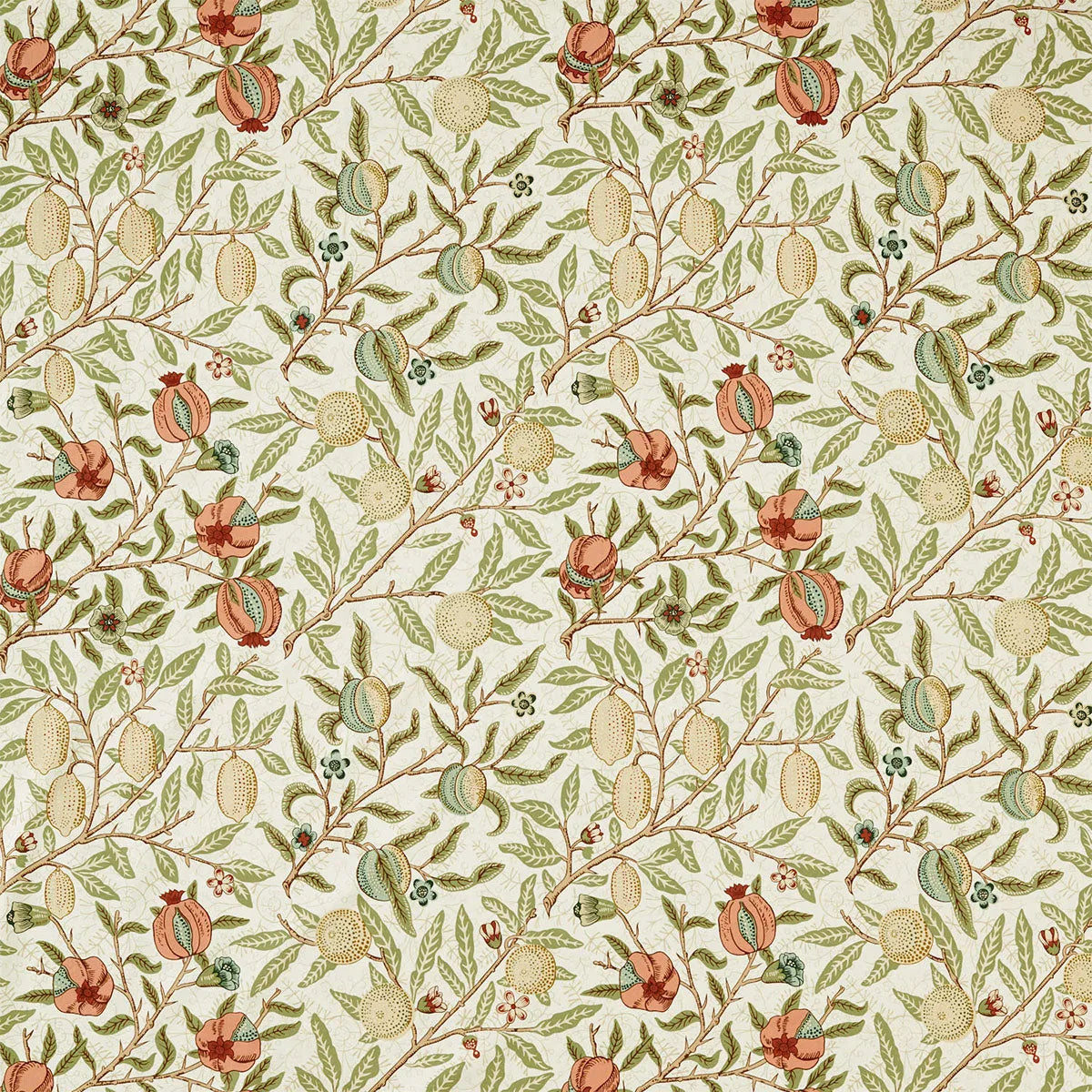 Fruit Wide Width Fabric - Morris &amp; Co