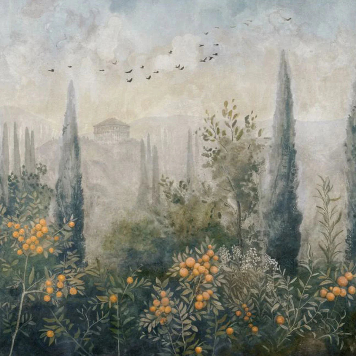 Frutetto Mural Wallpaper - Coordonne