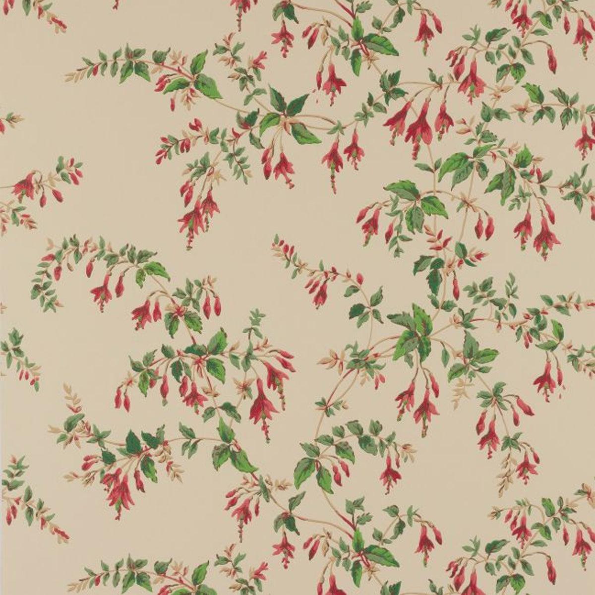 Colefax &amp; Fowler - Fuchsia Wallpaper