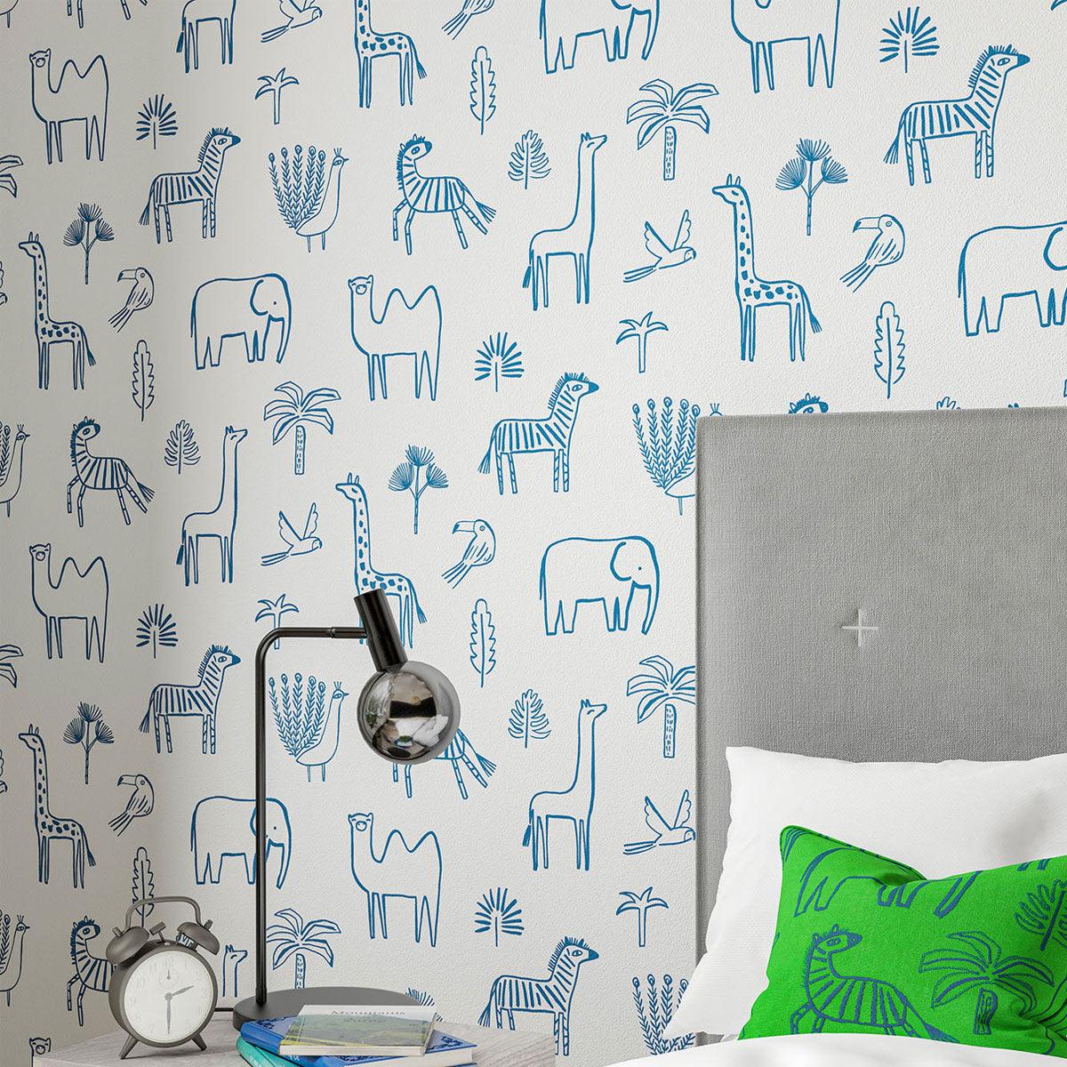 Harlequin Funky Jungle Wallpaper