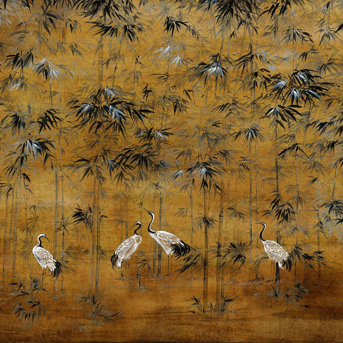 Garzas Mural Wallpaper - Coordonne