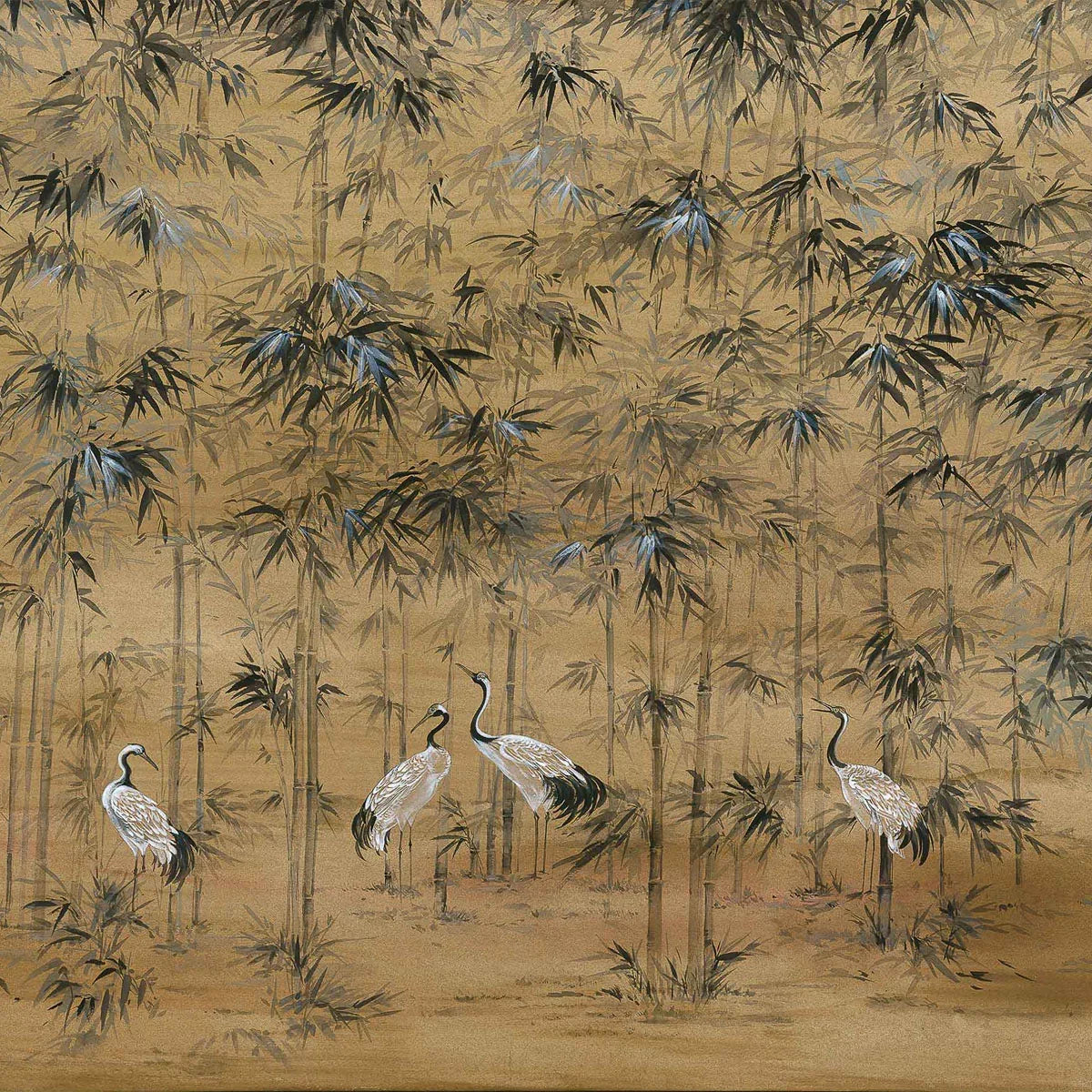 Garzas Mural Wallpaper - Coordonne
