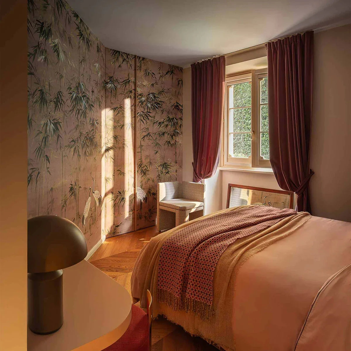 Garzas Mural Wallpaper - Coordonne