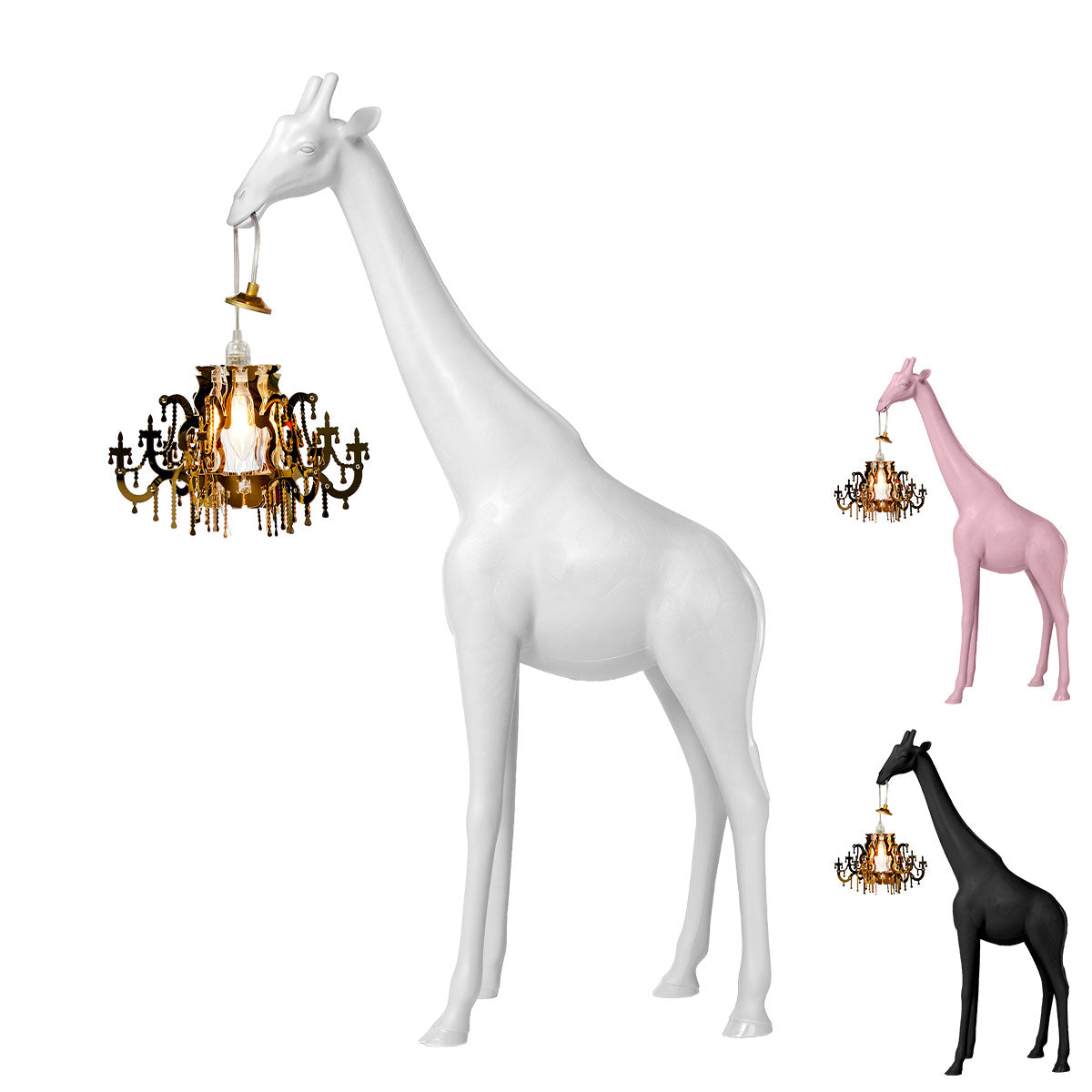 Giraffe In Love Chandelier - Qeeboo