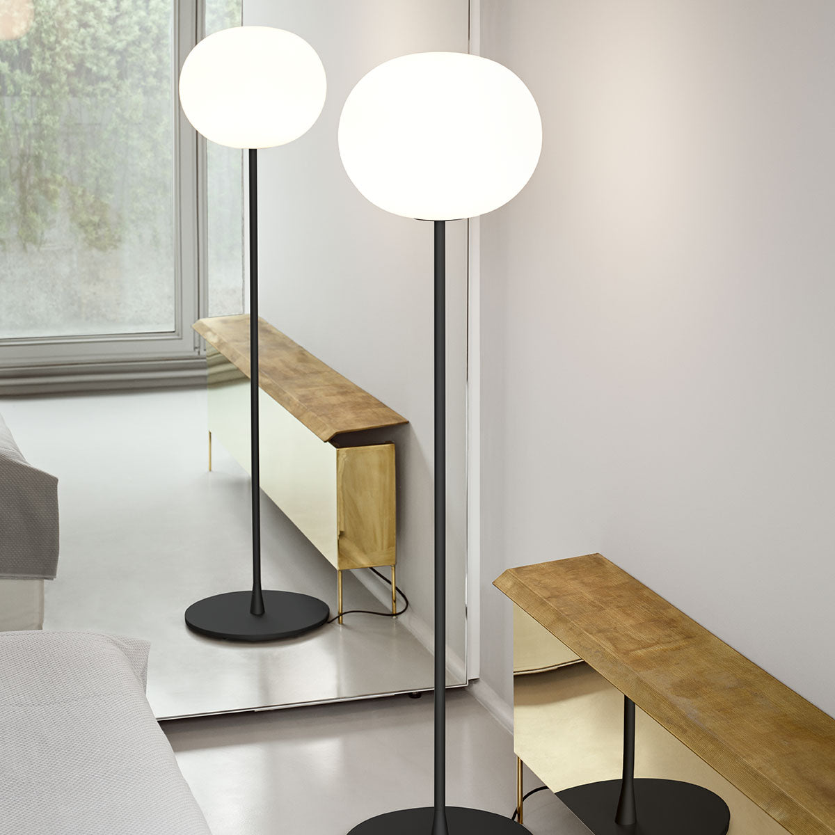 Glo-Ball Floor Lamp - Flos