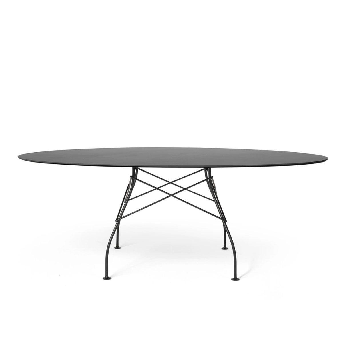 Glossy Outdoor Oval Table - Kartell