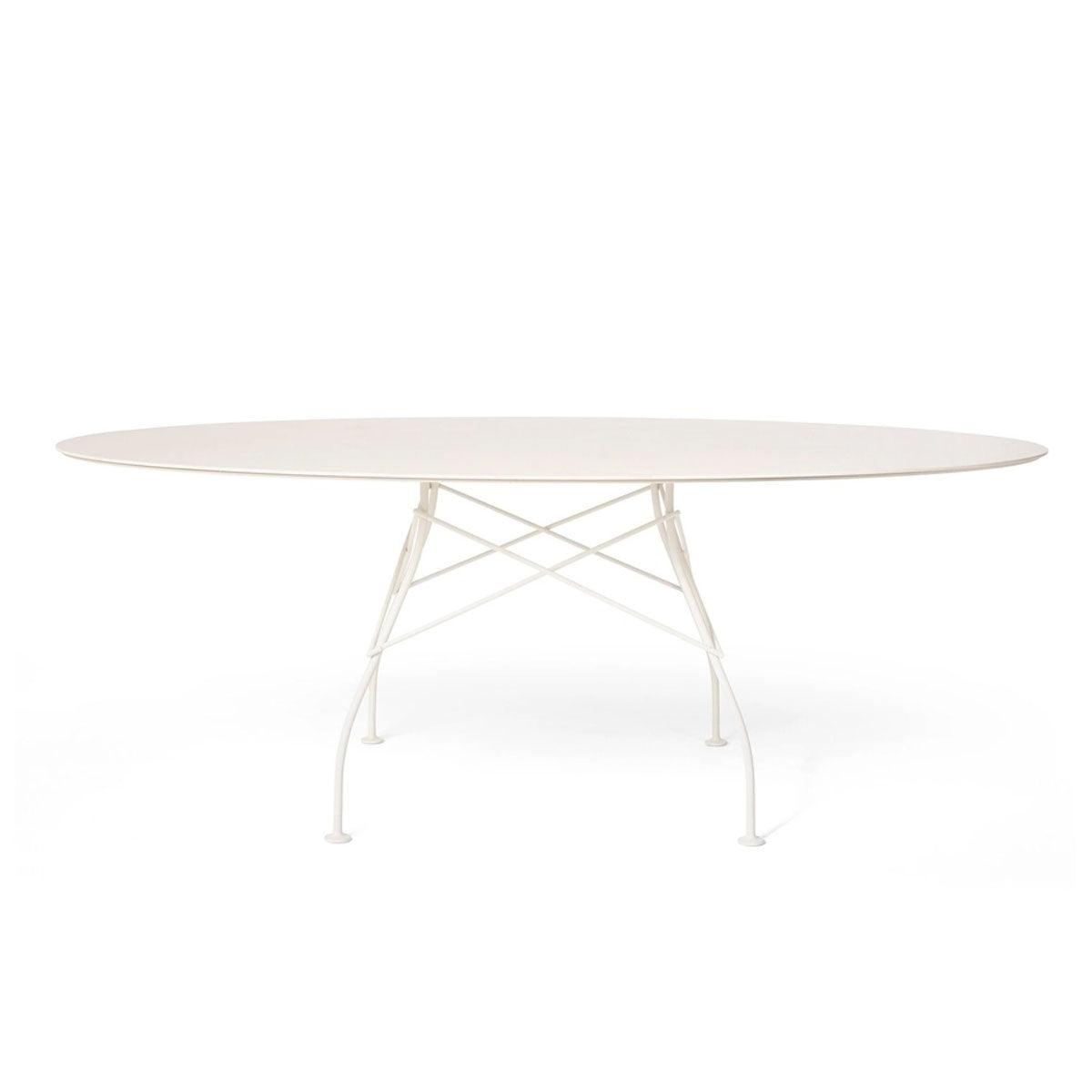 Glossy Outdoor Oval Table - Kartell