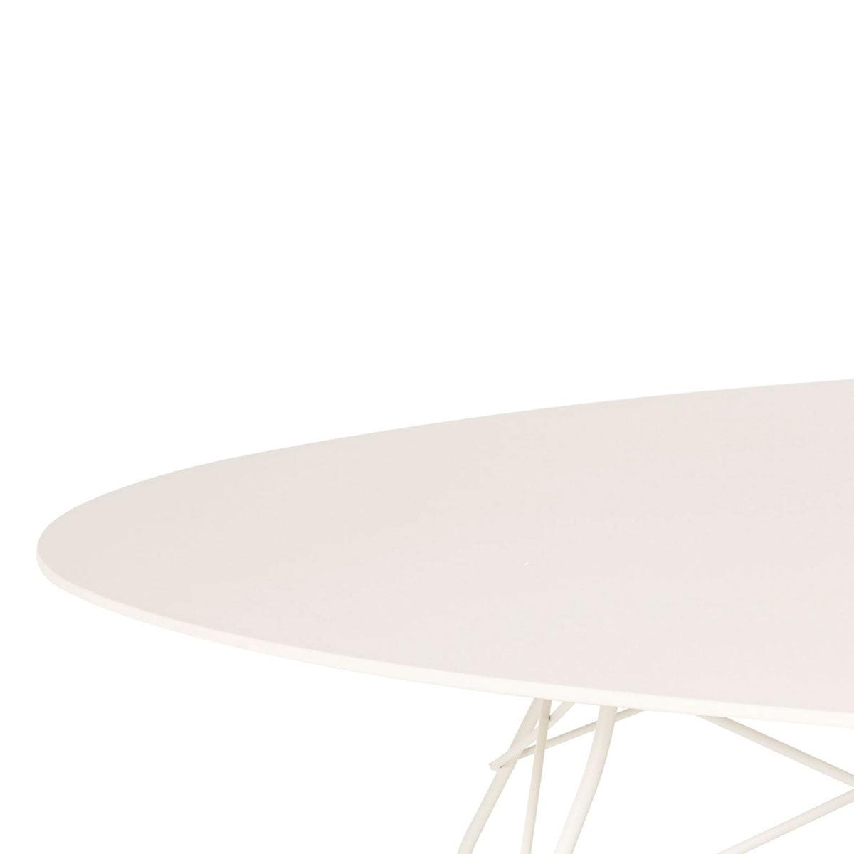 Glossy Outdoor Oval Table - Kartell