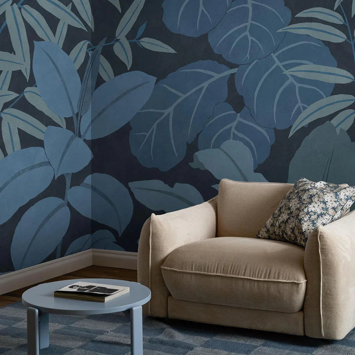 Grand Leaves Mural Wallpaper - Borastapeter