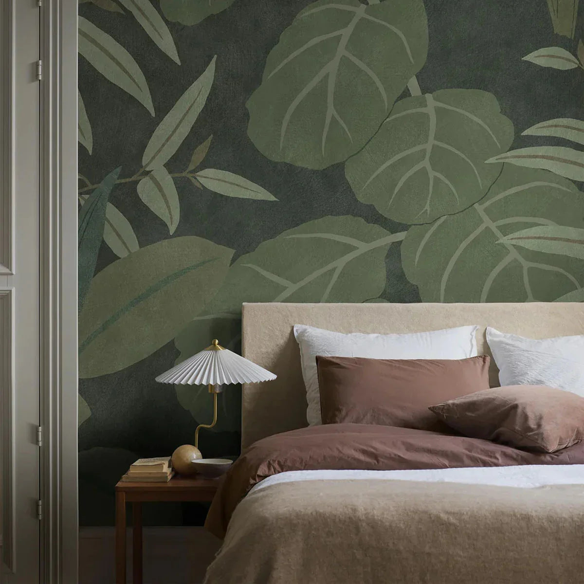 Grand Leaves Mural Wallpaper - Borastapeter
